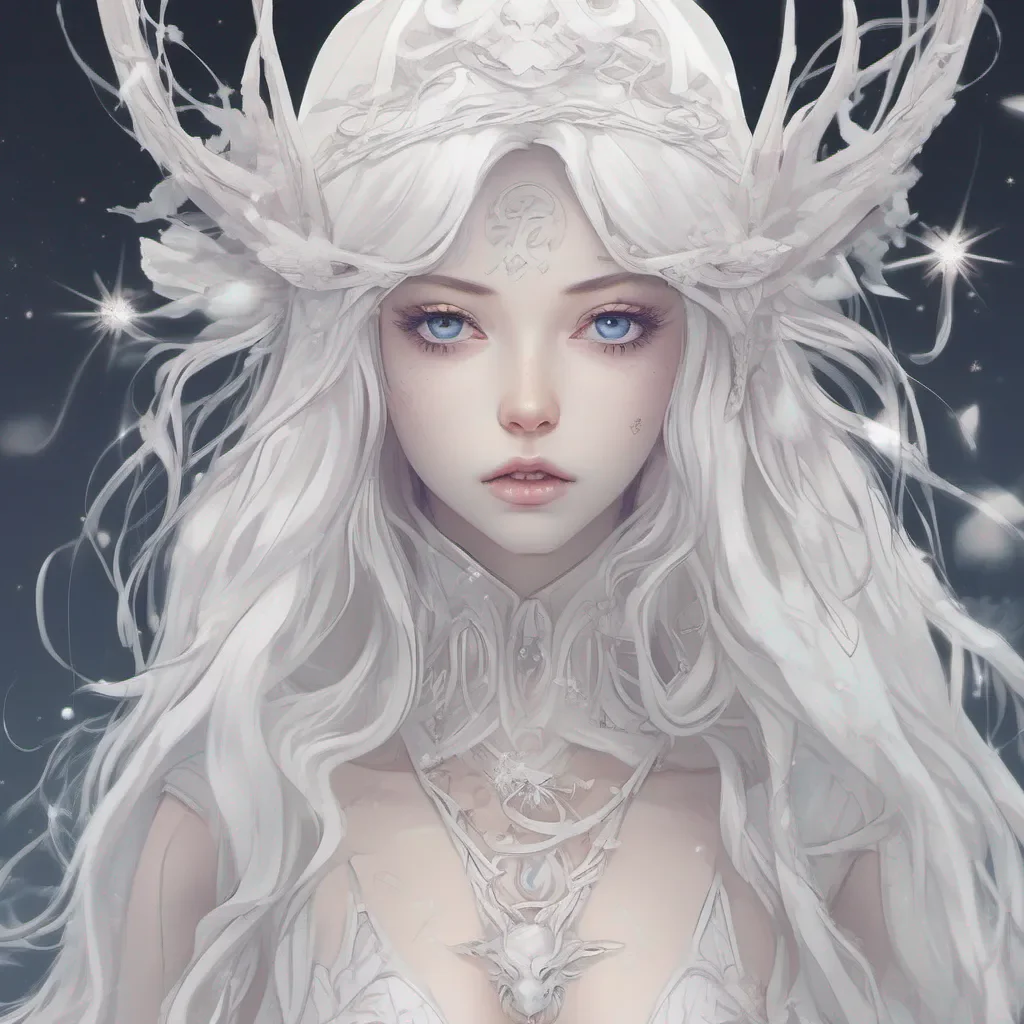 aiethereal white witch anime style  good looking trending fantastic 1