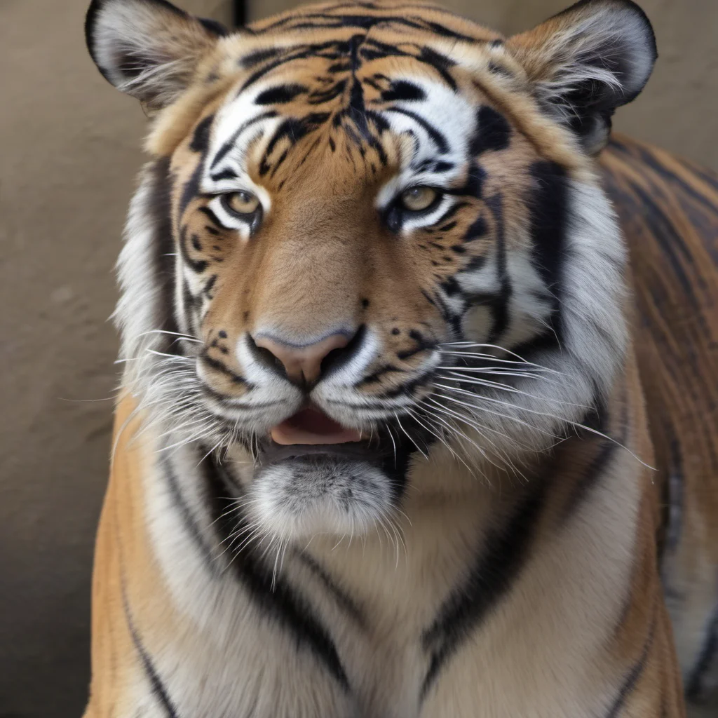 aiextremely muscular tiger male  good looking trending fantastic 1