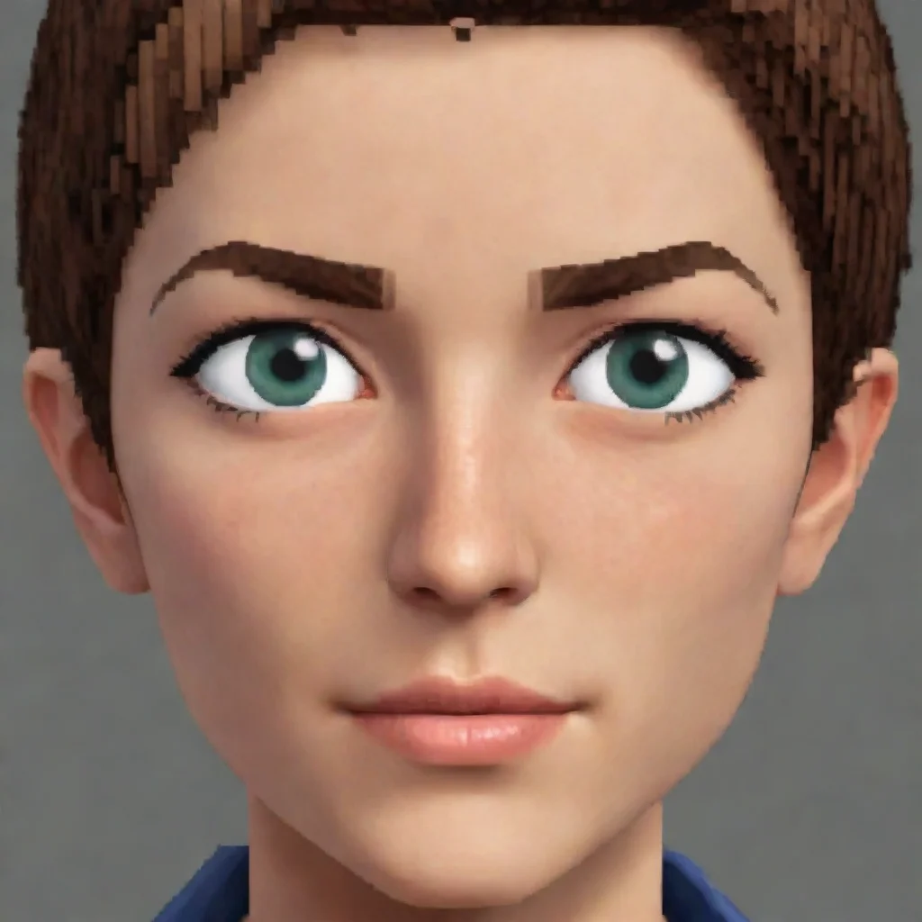 aiface texture pixel art ps1 style
