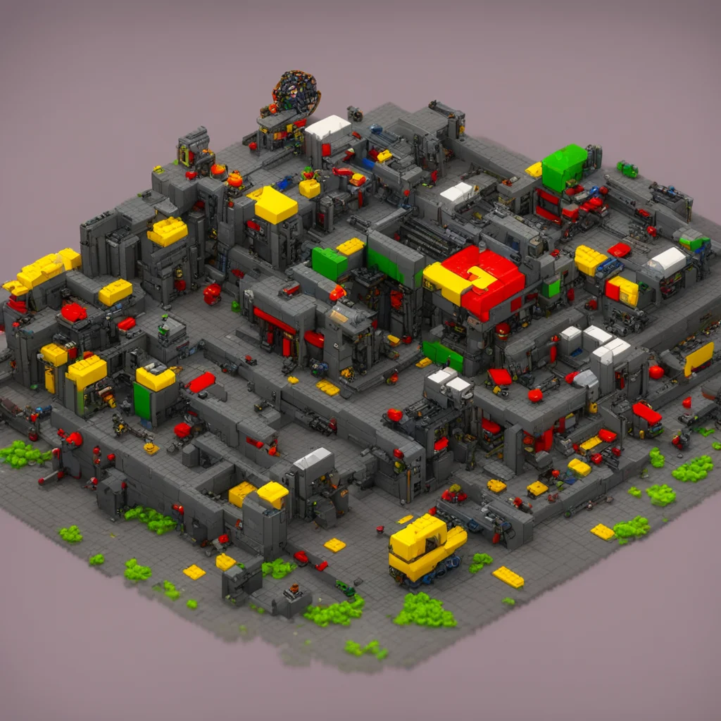 aifactorio with lego