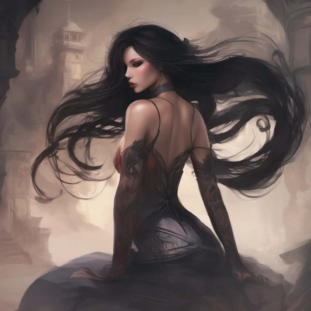 fantasy art dark hair seductive  amazing awesome portrait 2