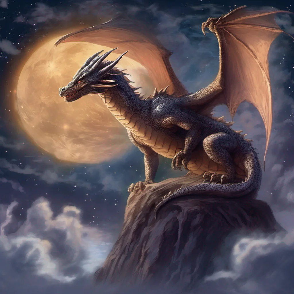 aifantasy art dragons night sky amazing awesome portrait 2