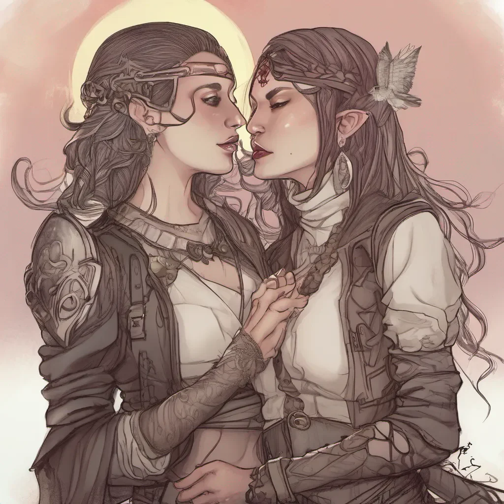 aifantasy art lesbian