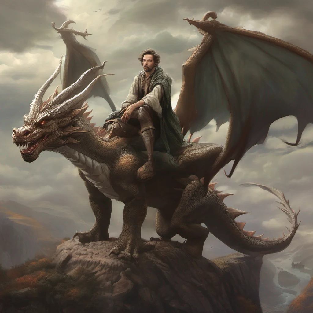 fantasy art man on dragon  confident engaging wow artstation art 3