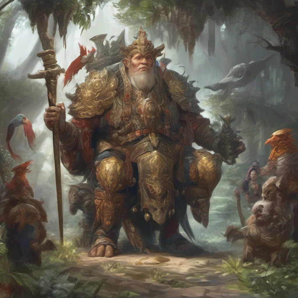 aifantasy art sedang memegang pedang kutukan