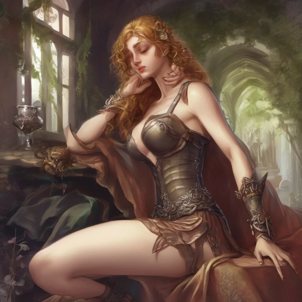 fantasy art seductive lesbian good looking trending fantastic 1