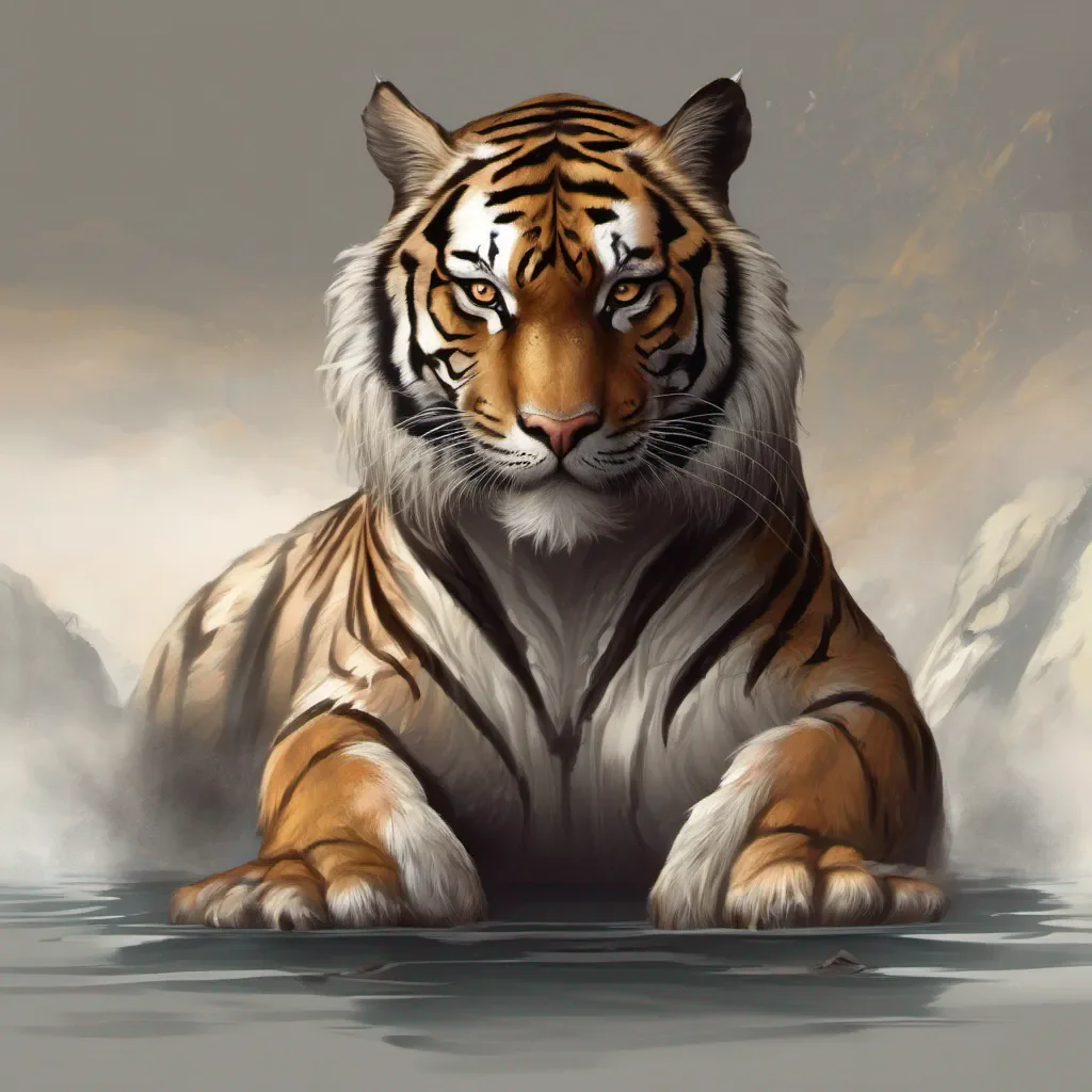 fantasy art tiger confident engaging wow artstation art 3