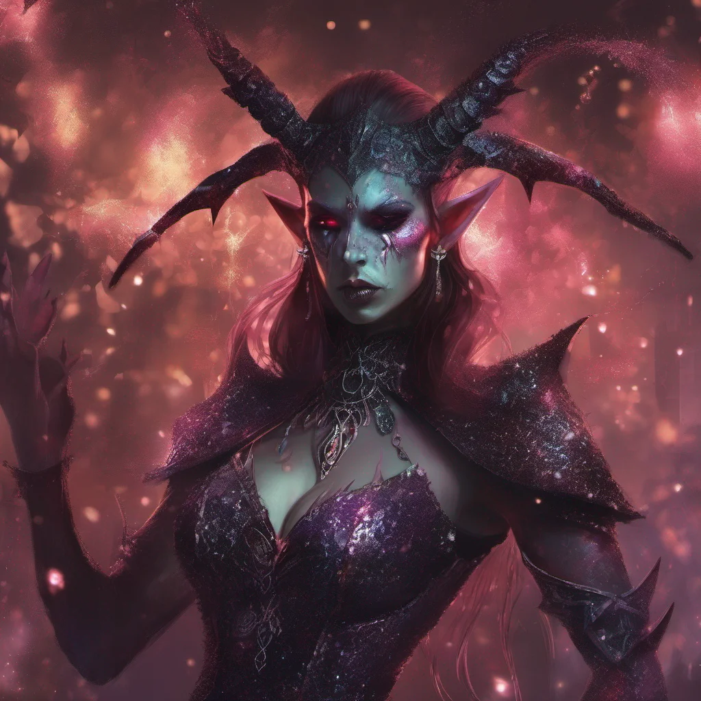 aifantasy art villain demon elf evil glitter good looking trending fantastic 1