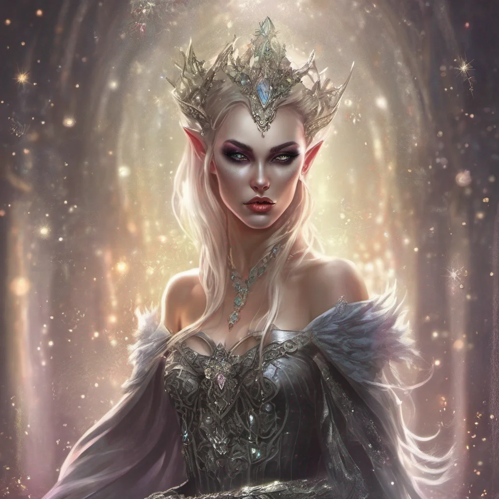 aifantasy art villain elf evil glitter beauty grace princess seductive amazing awesome portrait 2