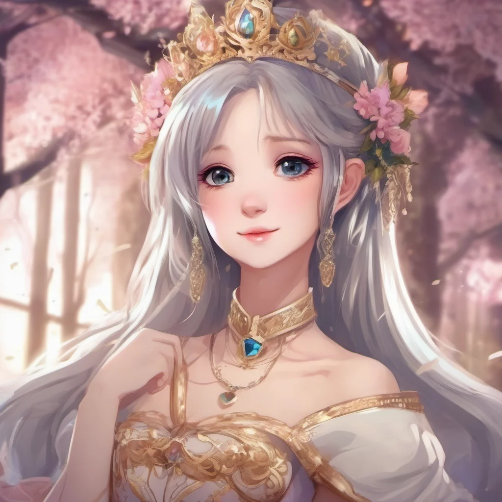 aifantasy beautiful princess smiling portrait anime good looking trending fantastic 1