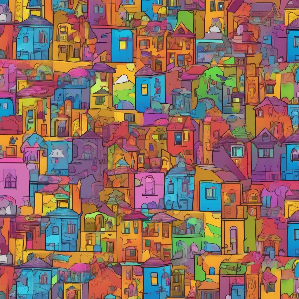 fantasy poor community colorful amazing awesome portrait 2