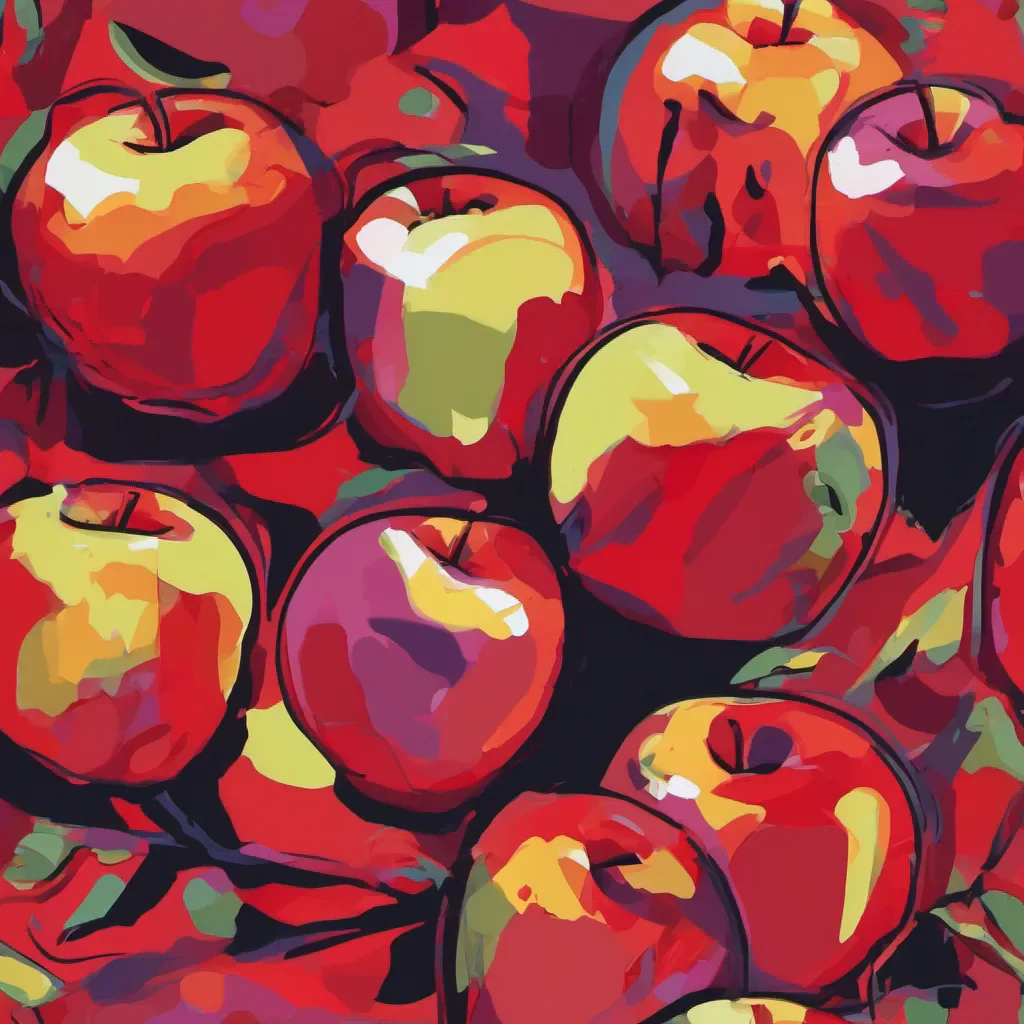 fauvist red poison apple confident engaging wow artstation art 3