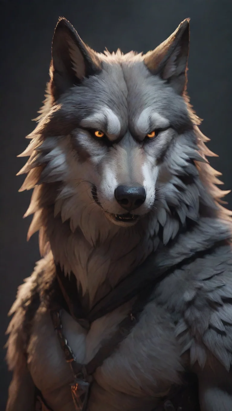 fearsome wearwolf detailed aesthetic hd epic artstation trending best quality tall