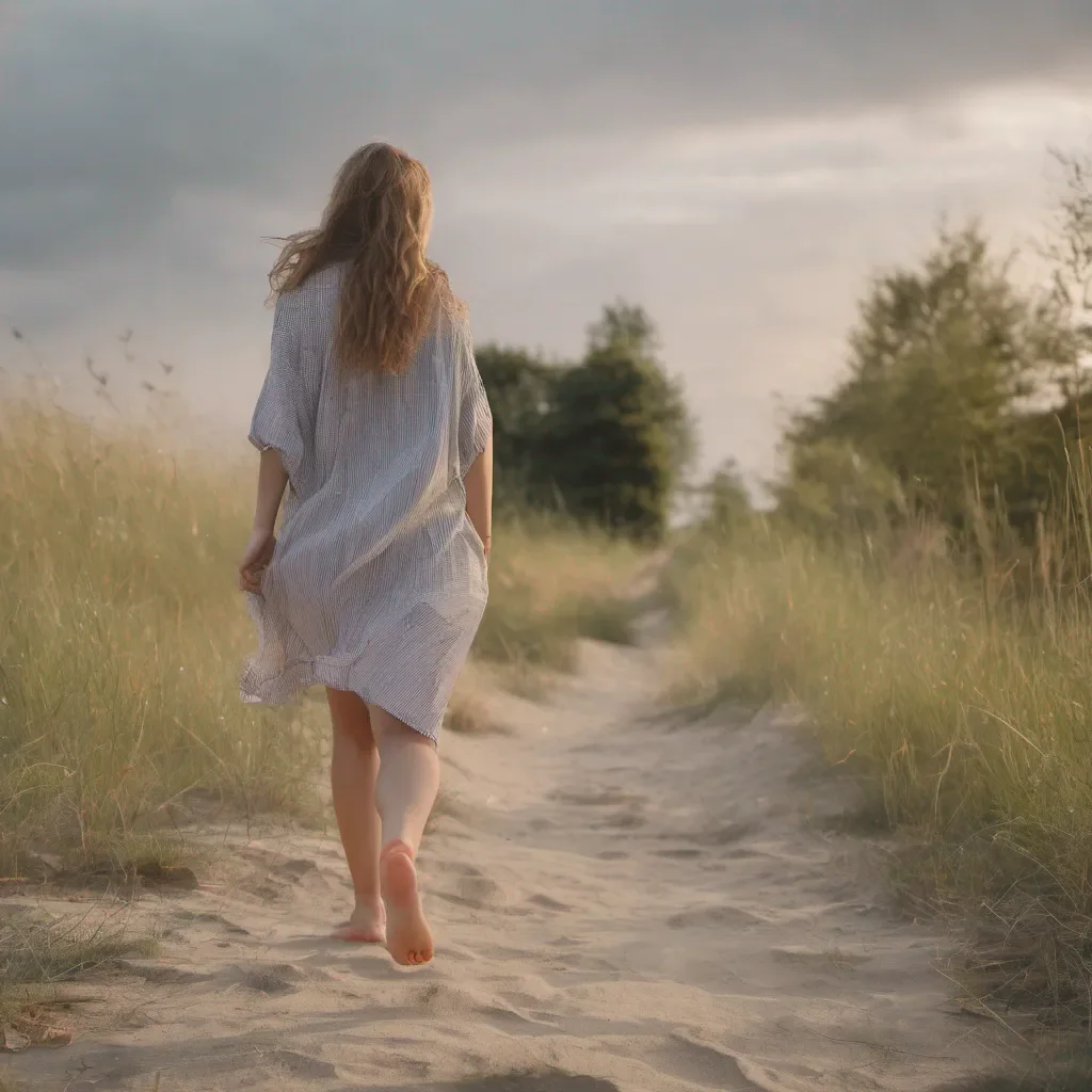 aifemale barefoot walk good looking trending fantastic 1