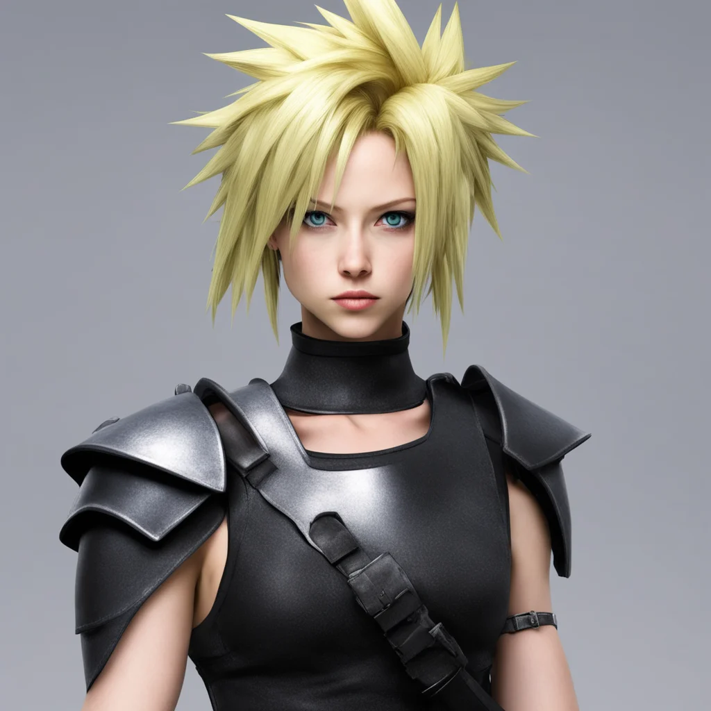 aifemale cloud strife amazing awesome portrait 2