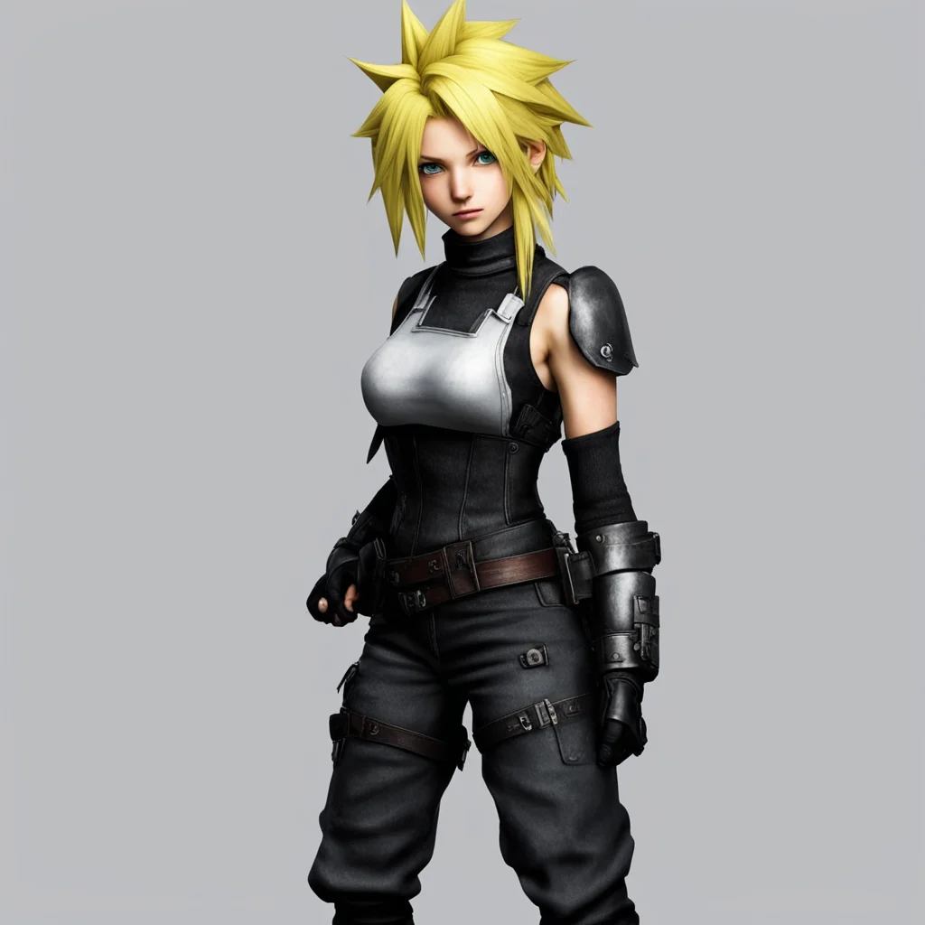 female cloud strife good looking trending fantastic 1