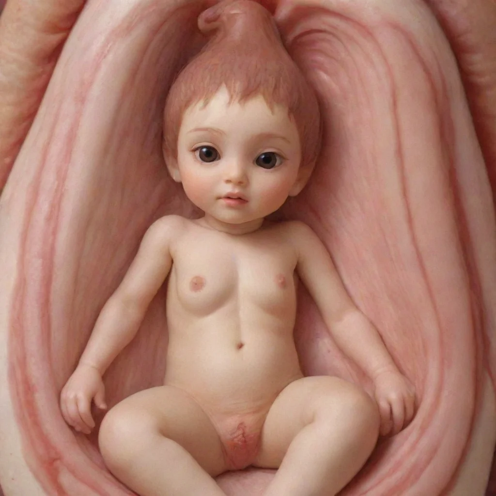 female external genitalia display image