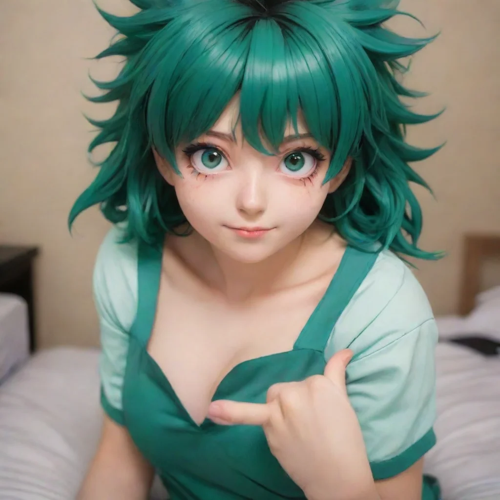 female izuku midoriya as an onahole
