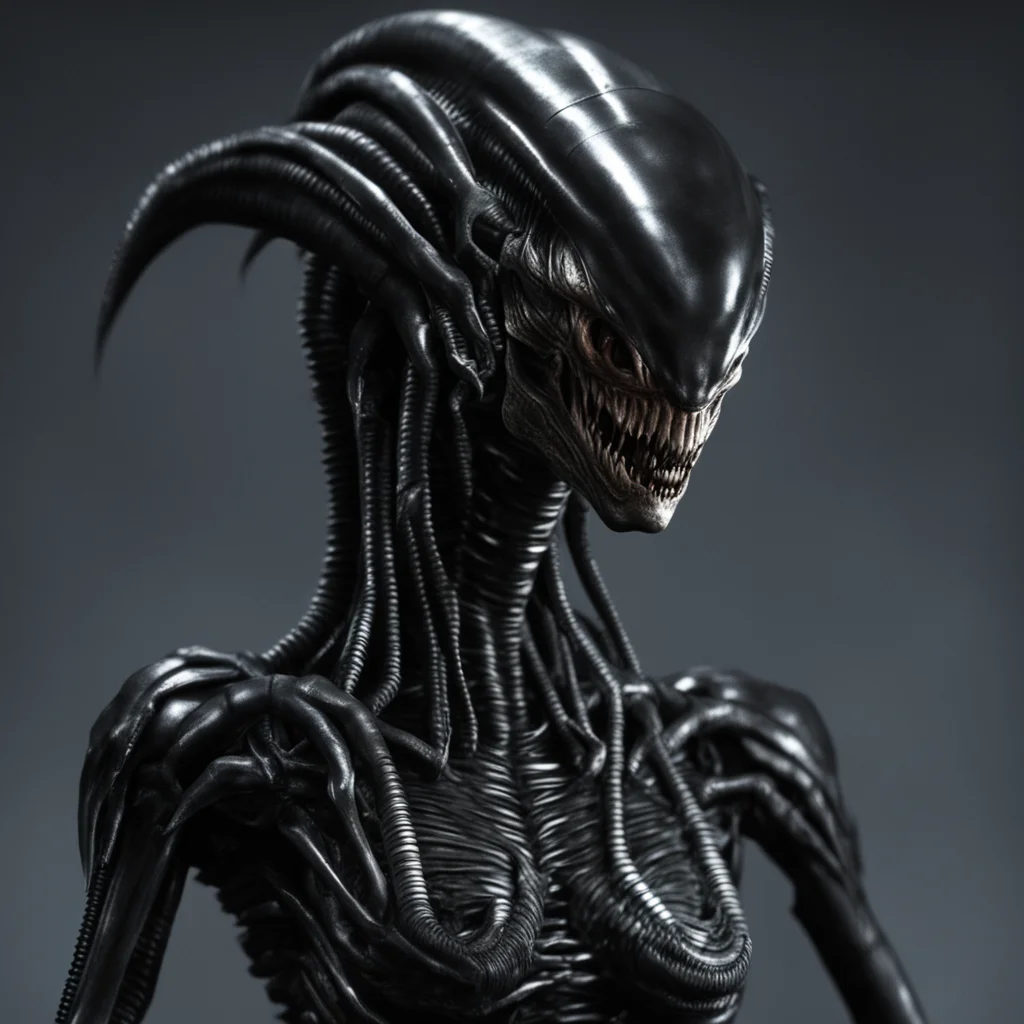 female xenomorph  amazing awesome portrait 2
