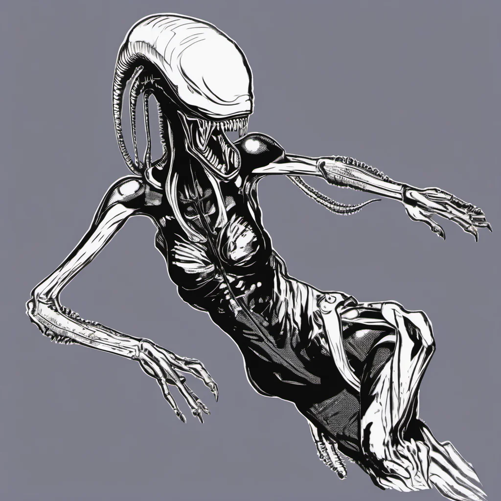 aifemale xenomorph amazing awesome portrait 2