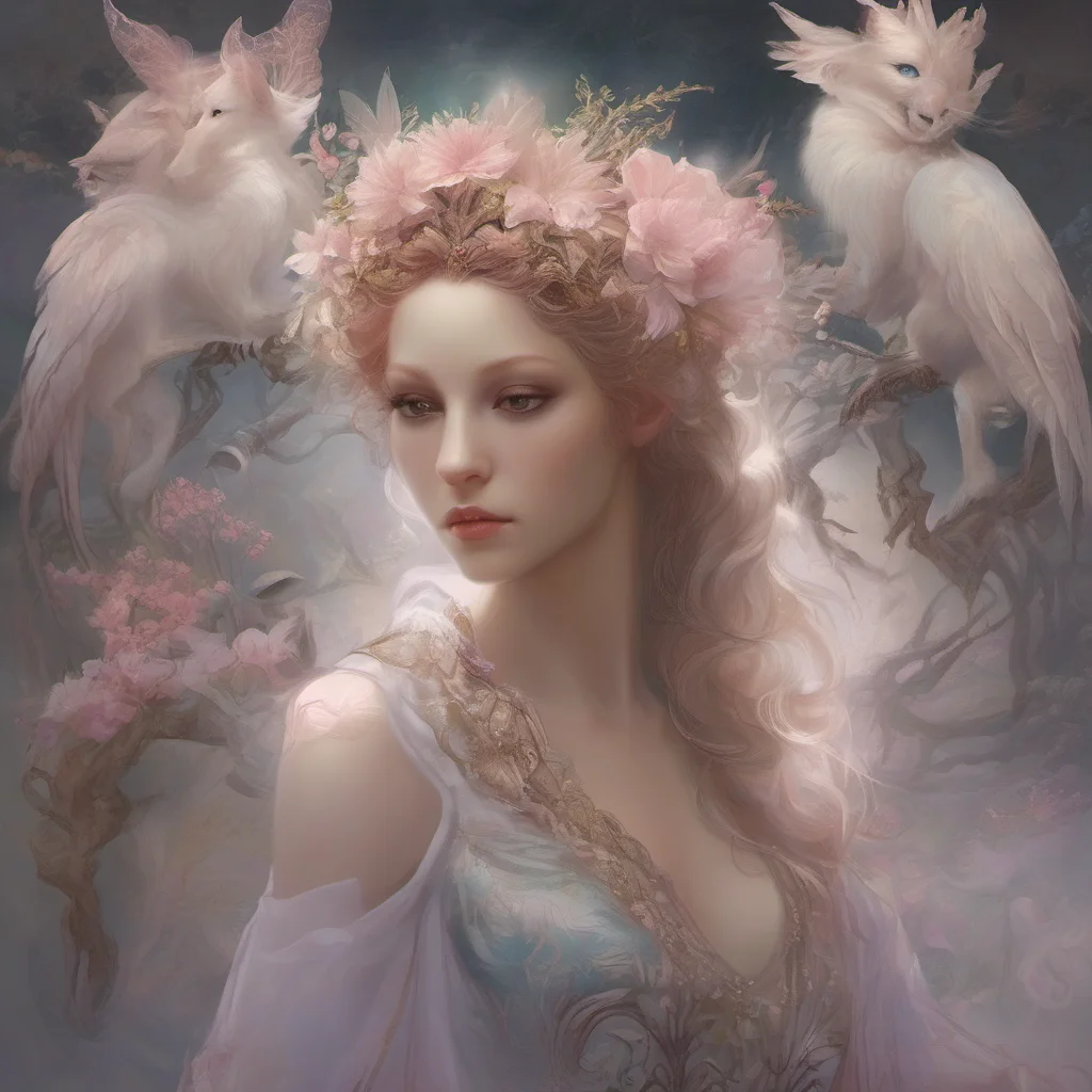 feminine fantasy ethereal fantasy art