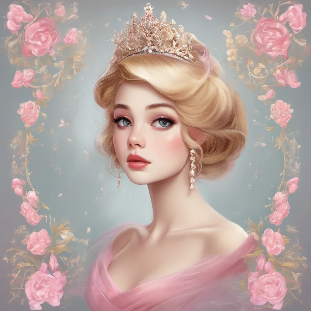 feminine princess beauty grace