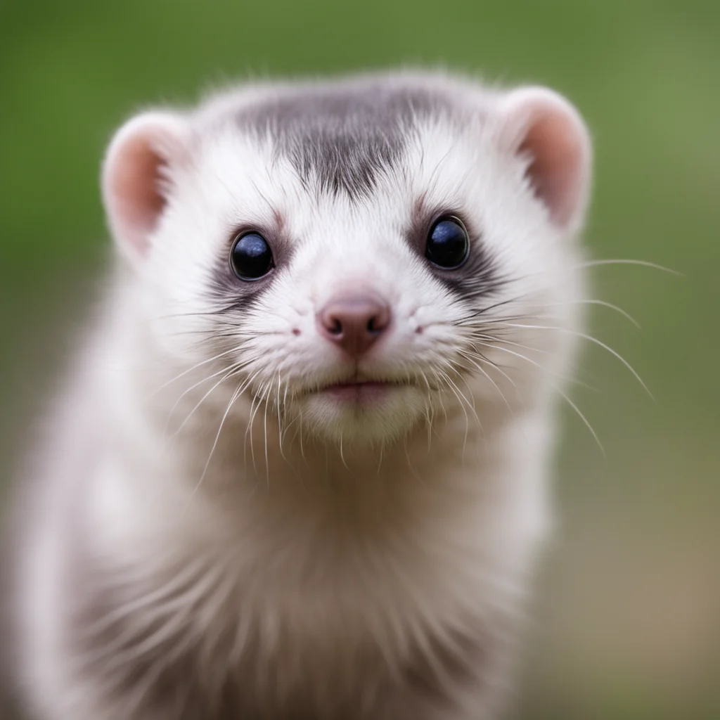ferret amazing awesome portrait 2