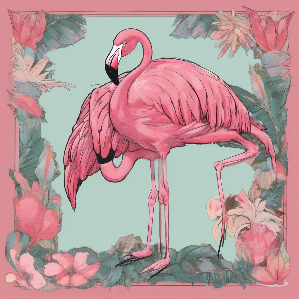 flamingo bugsnax amazing awesome portrait 2