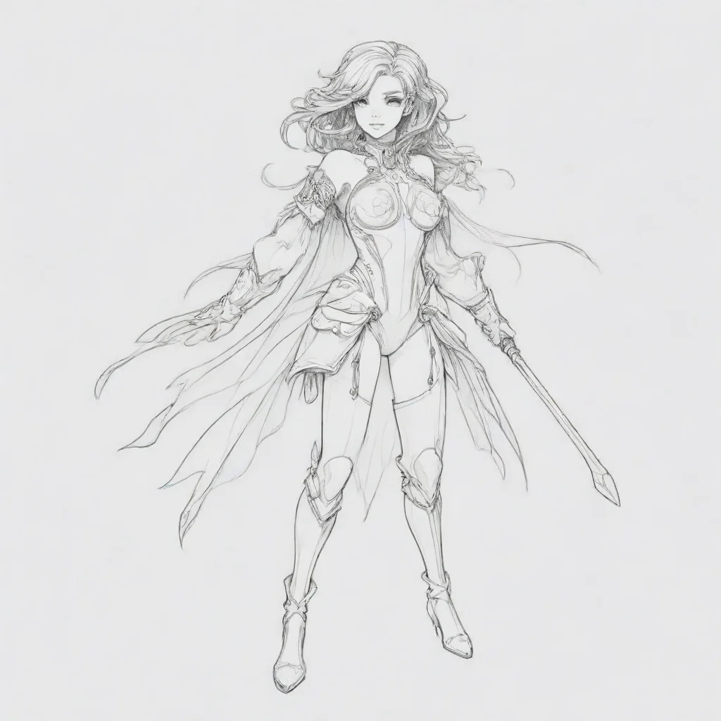 floox line art