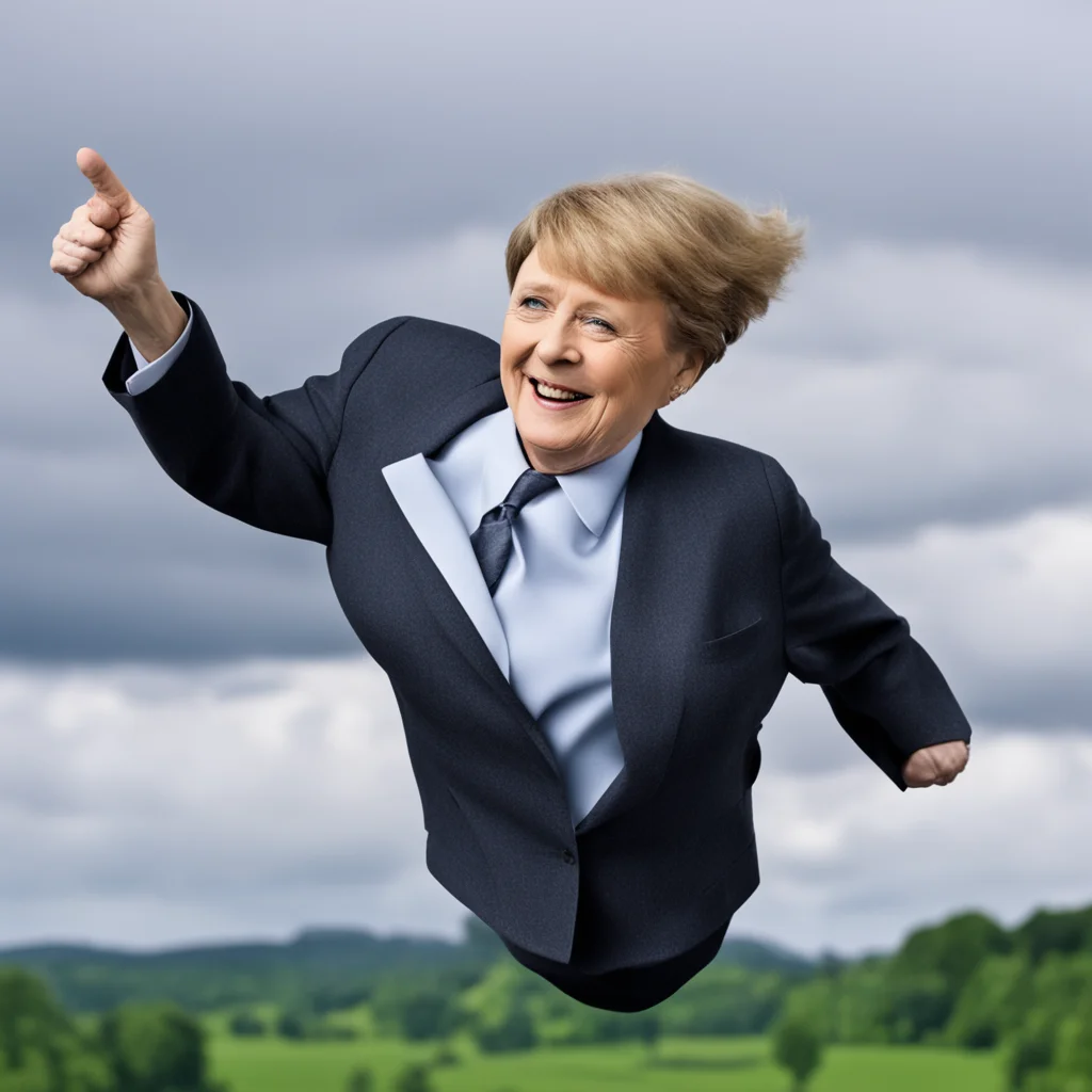 aiflying angela merkel