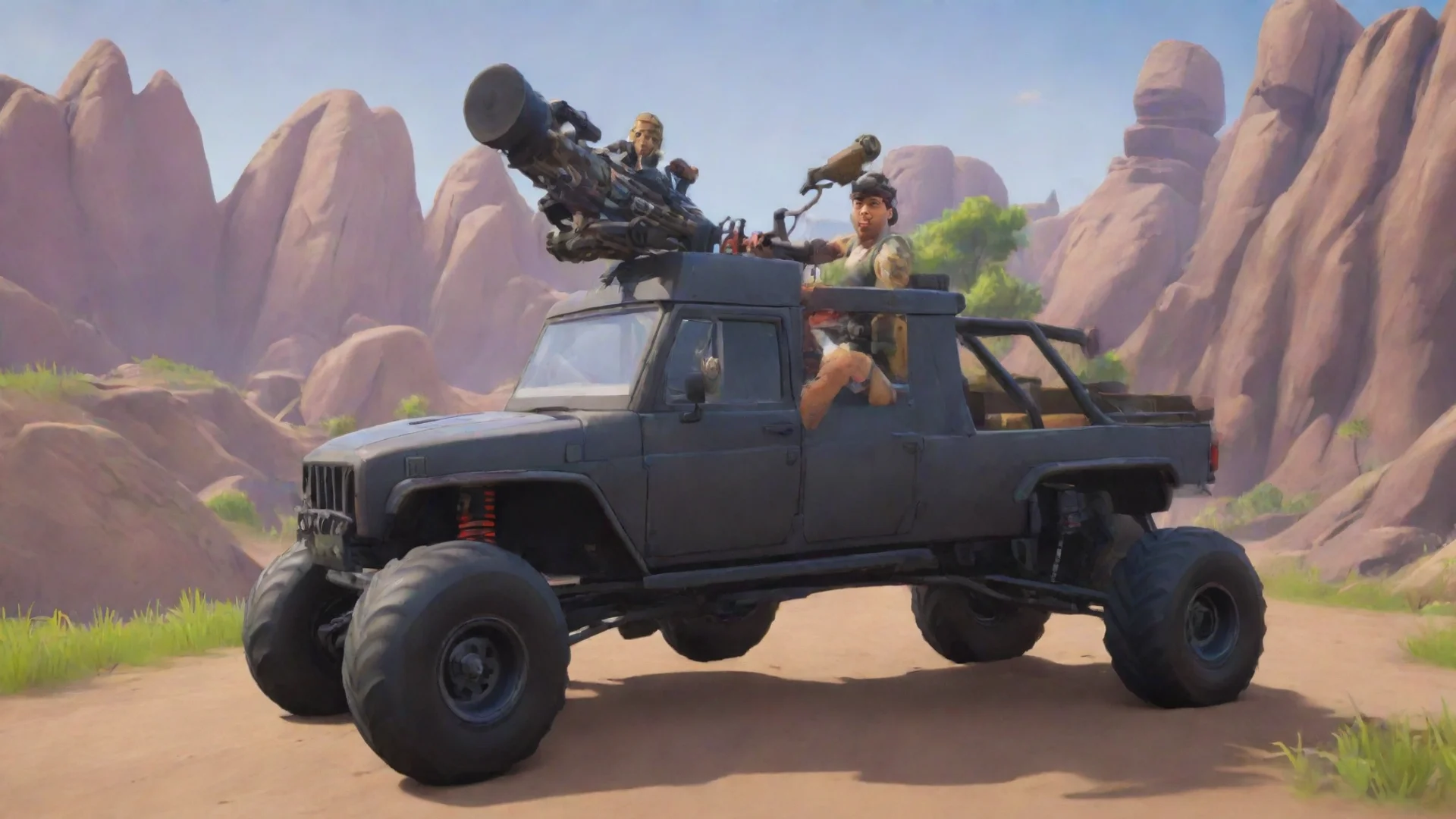 aifortnite cars rockerlaucher hdwidescreen
