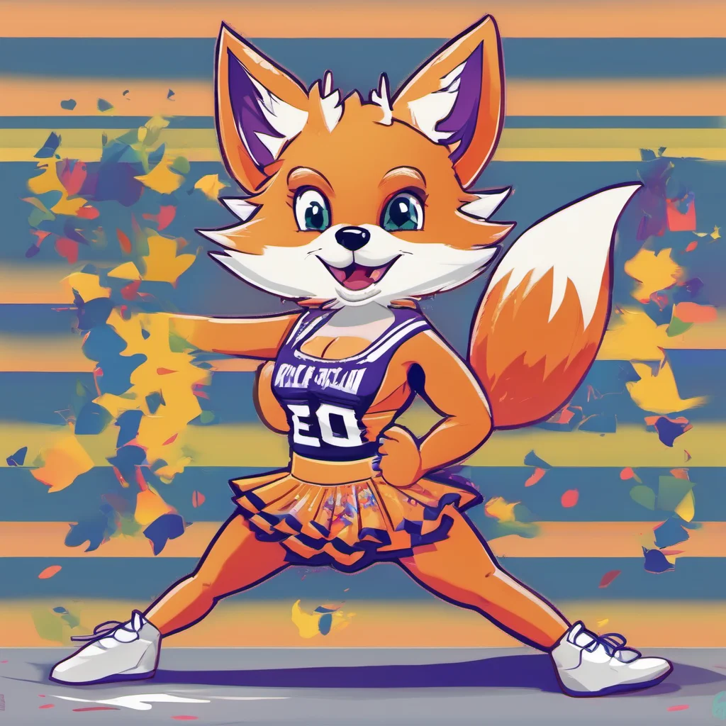 aifox furry cheerleader amazing awesome portrait 2