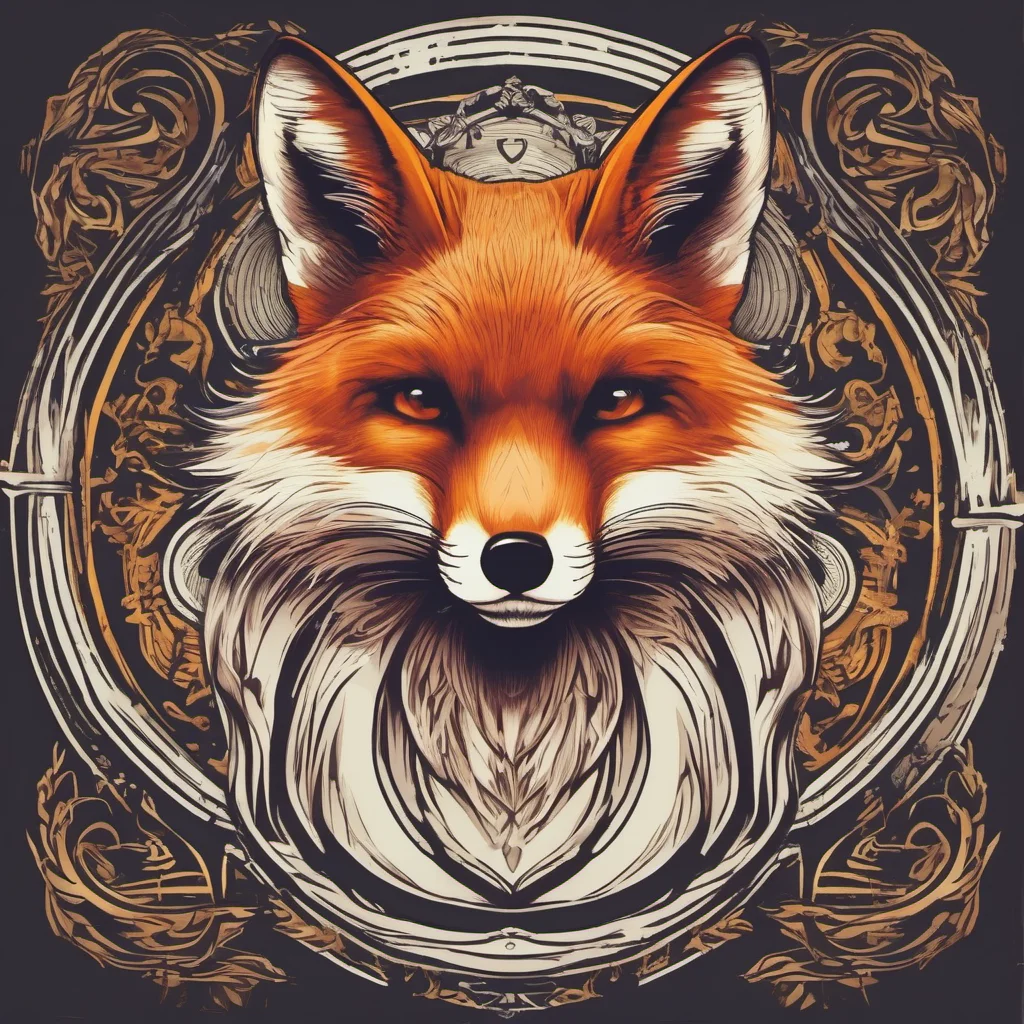 aifox logo 2d amazing awesome portrait 2