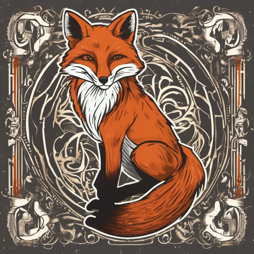 aifox logo 2d good looking trending fantastic 1
