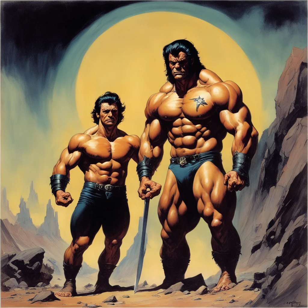 frank frazetta boris vallejo al williamson cinematic ar 169