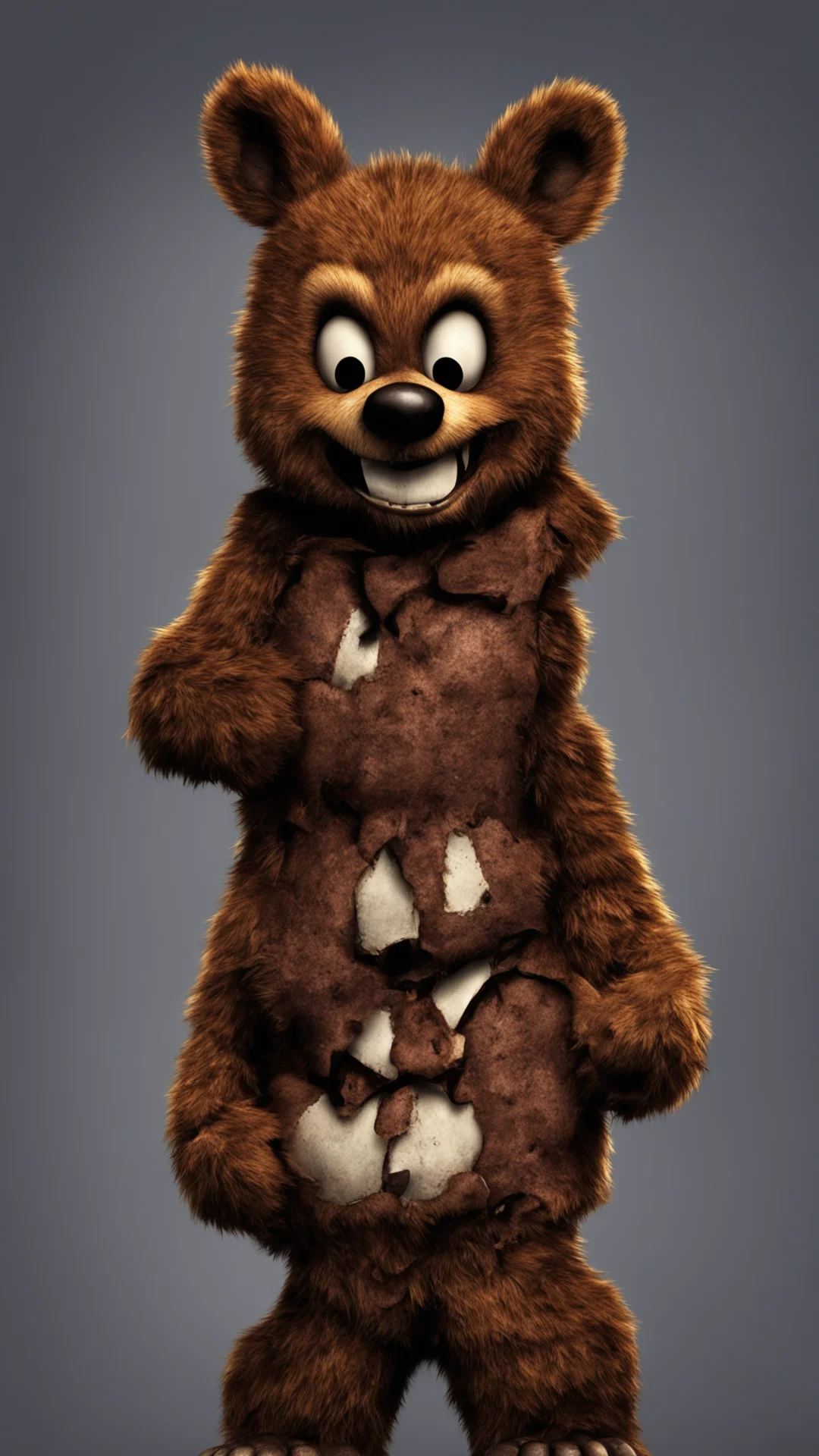 freddy fazbear confident engaging wow artstation art 3 tall