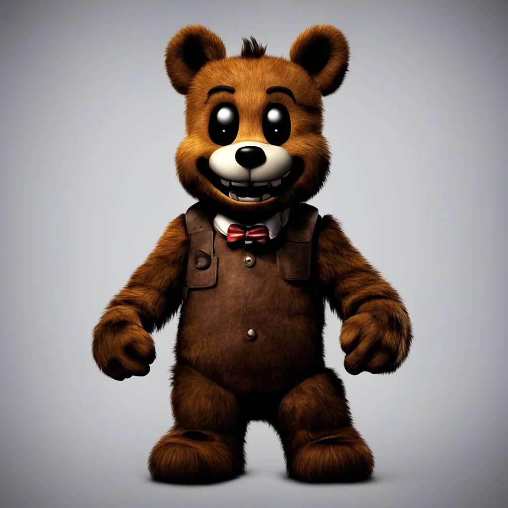 aifreddy fazbear confident engaging wow artstation art 3