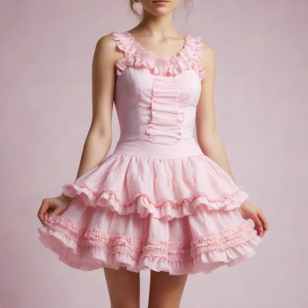 frilly clothing