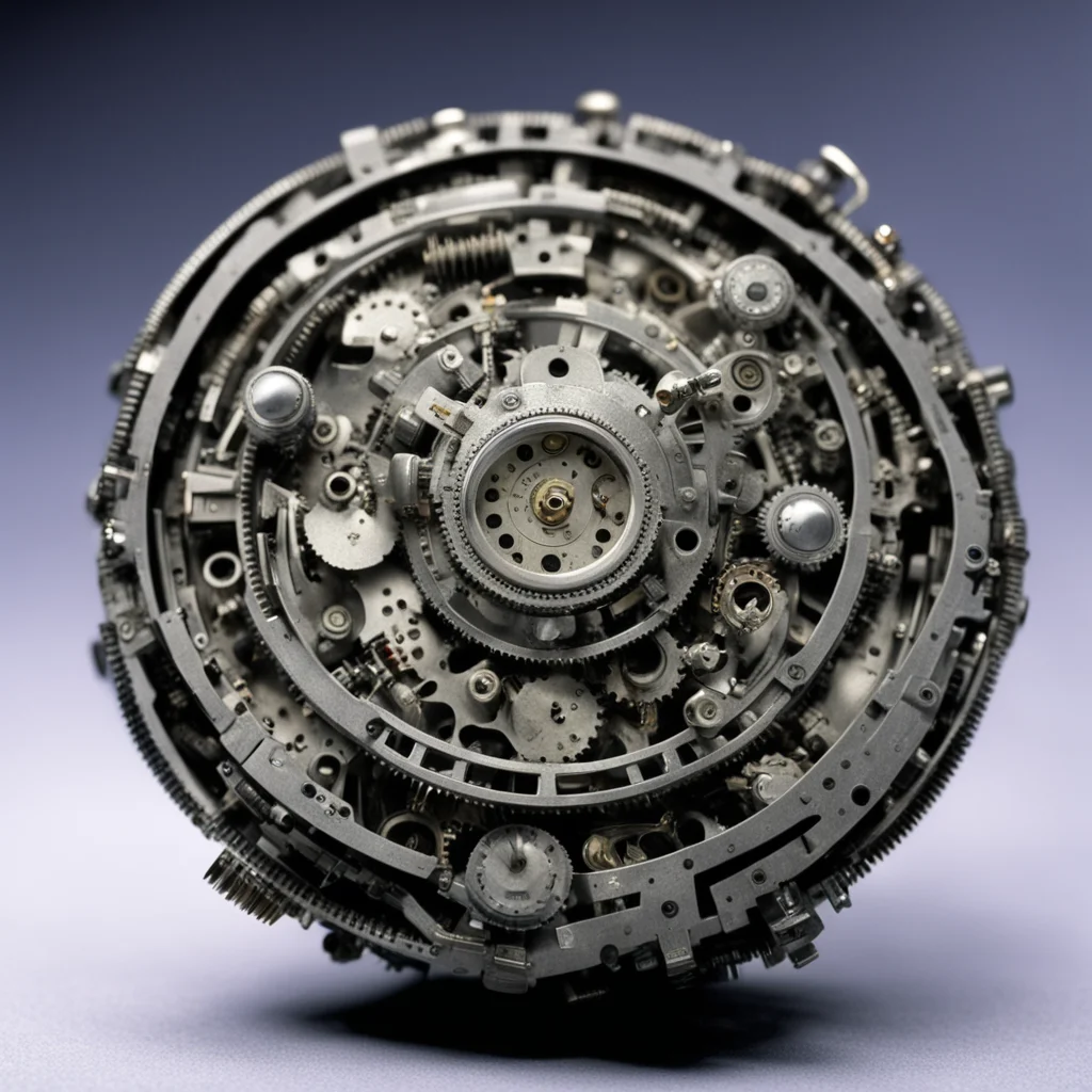 from moon trap movie 1989 from virus 1999 movie from terminator robot made with mechanical watch and clock parts