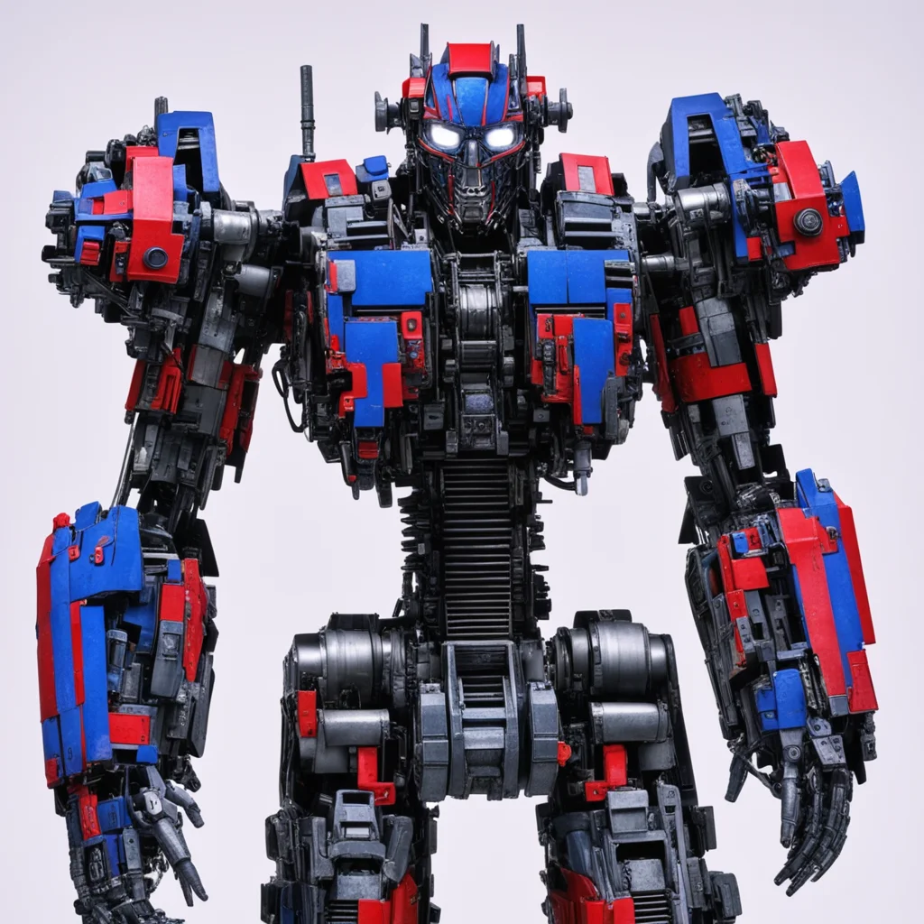 from movie event horizon 1997 from movie tetsuo 1989 from movie virus 1999  show optimus prime terminator made of machine parts confident engaging wow artstation art 3
