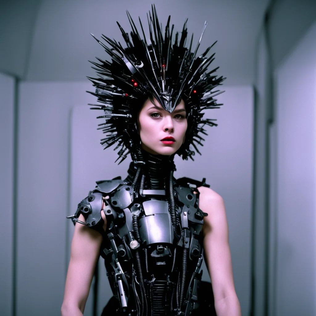 aifrom movie event horizon 1997 from movie tetsuo 1989 from movie virus 1999 amouranth wearing bird head made of machine p