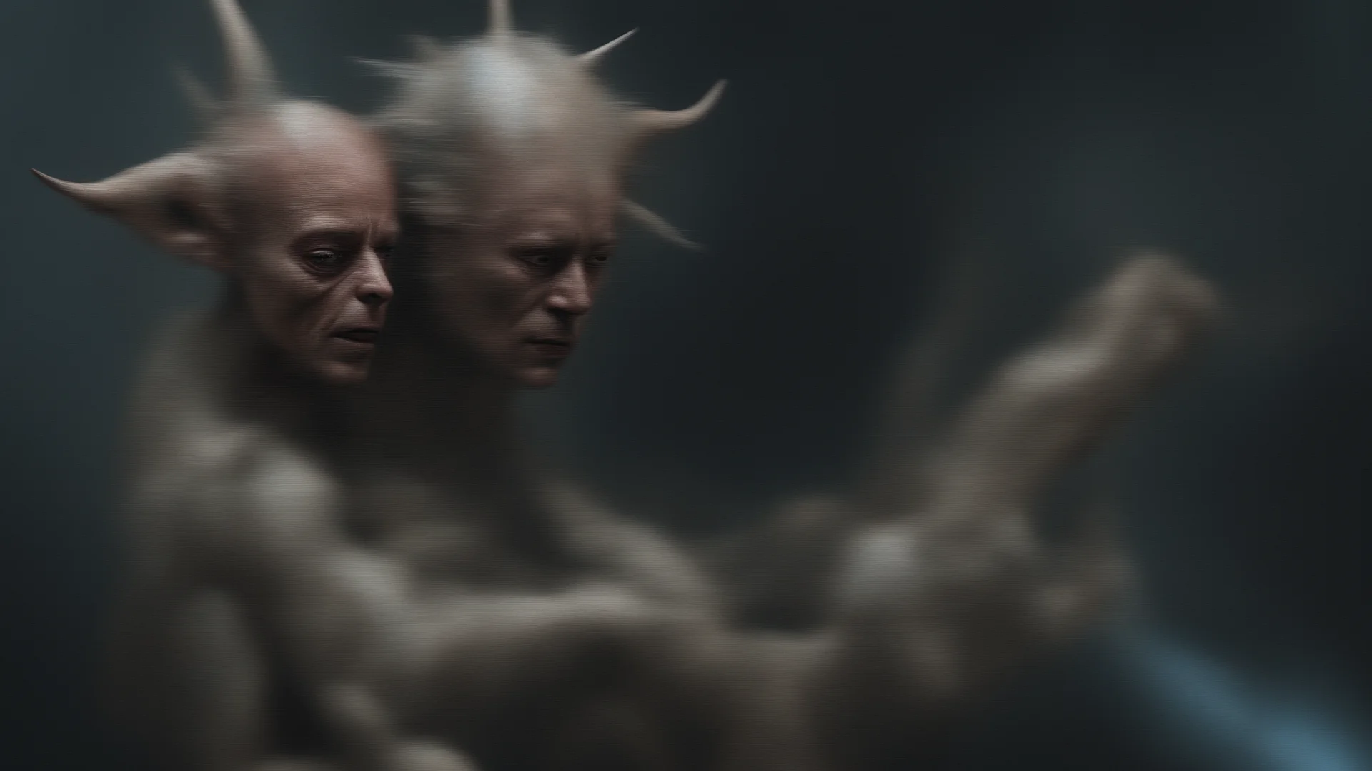 aifrom movie event horizon 1997 from movie tetsuo 1989 from movie virus 1999 hieronymous bosch demons made of machine parts hyper realistic wide