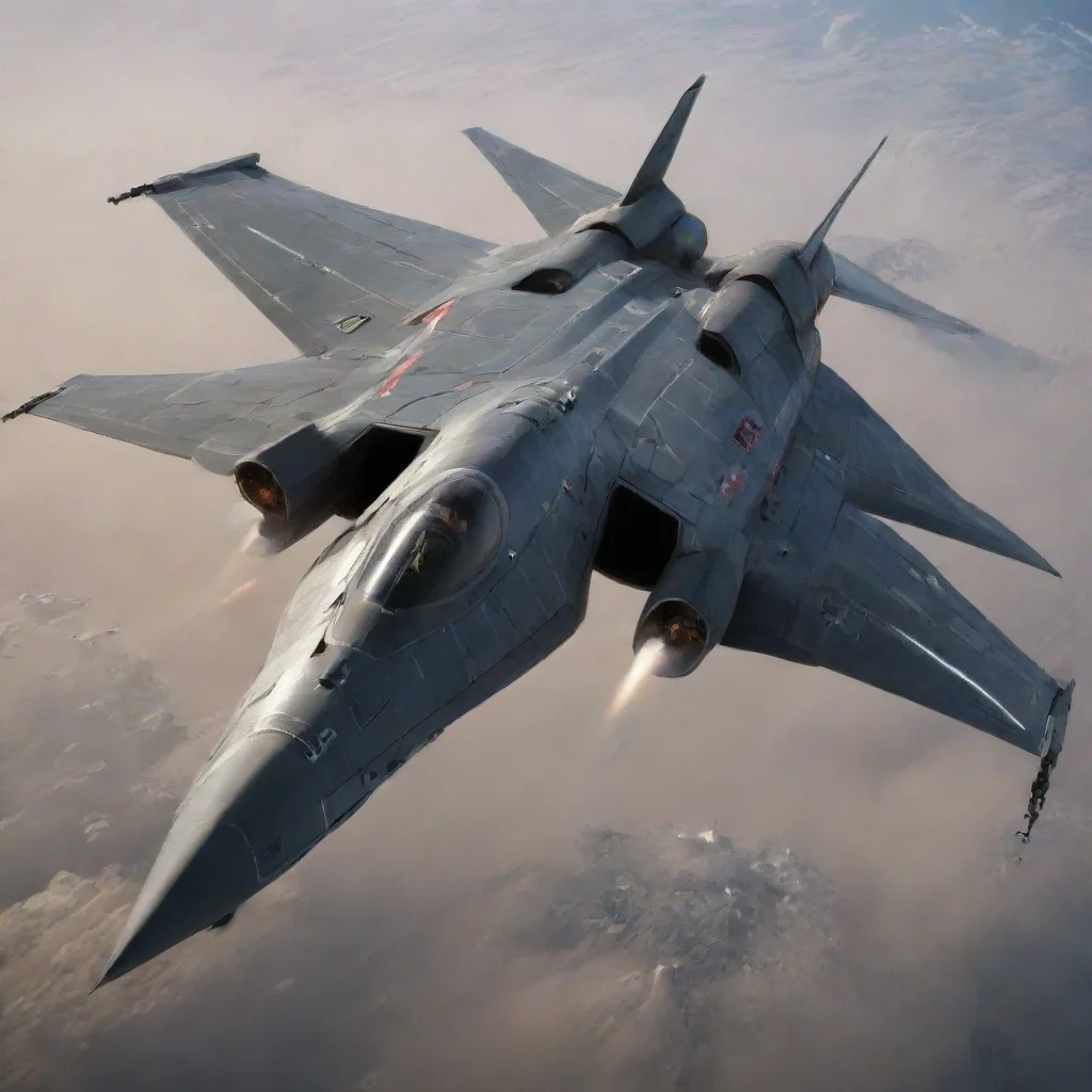 aifully decked out long range state of the art space superiority fighter