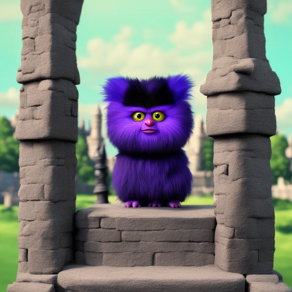 furby dueling abe lincoln on a castle drawbridge  confident engaging wow artstation art 3