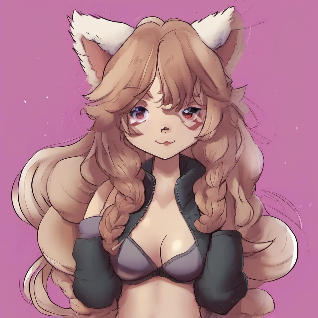aifurry girl confident engaging wow artstation art 3