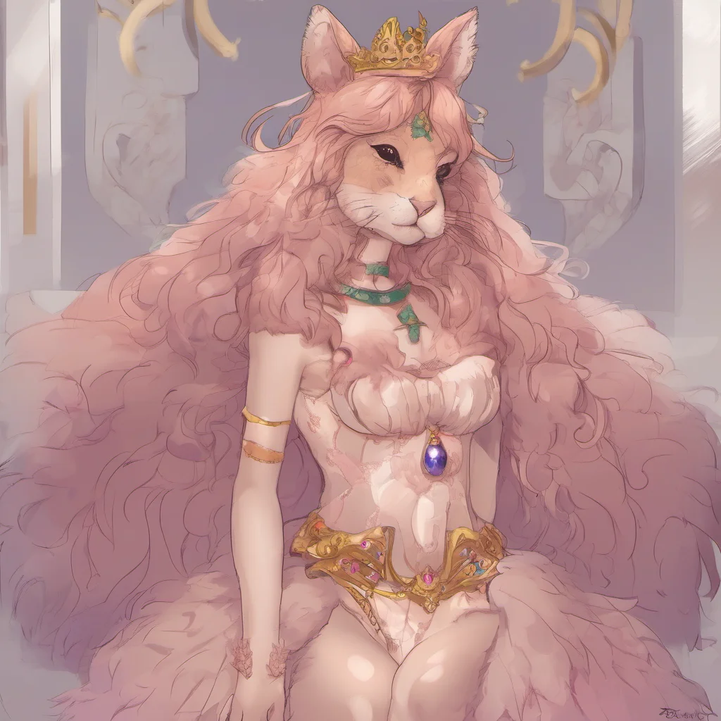 furry princess confident engaging wow artstation art 3