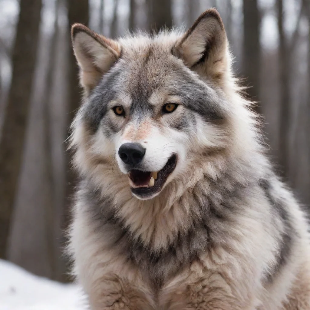 furry wolf