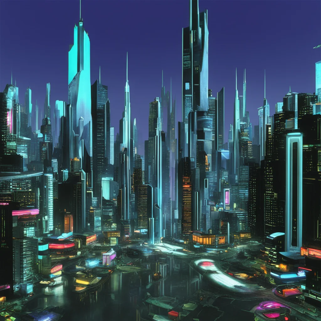 aifuturistic city ps1 confident engaging wow artstation art 3