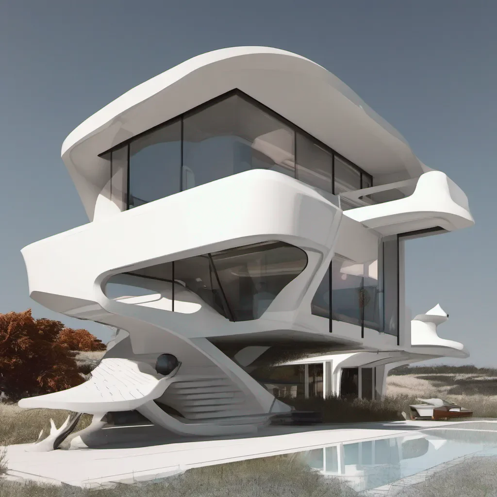 futuristic house