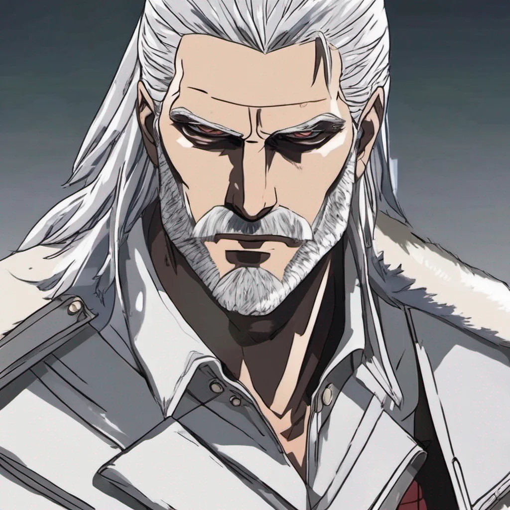 aigeralt of rivia as a captain in the bleach anime confident engaging wow artstation art 3